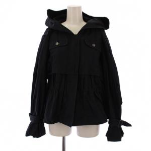 NAVY ブルゾン ジャケット ジップアップ フード 34 ネイビー CMJNHM0018 /BM