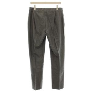 Max Mara シルク混 パンツ スラックス 42 グレー /G
