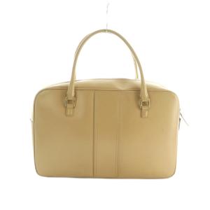 ハンドバッグ フェイクレザー ベージュ /MI
