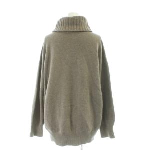 Spick&Span ニット セーター ウール ベージュ オフタートルネック 無地 長袖 /AP