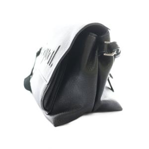 Desigual ミドルクロスボディバッグ ショルダー ロゴ 黒 ブラック /SS OS