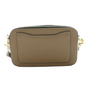 MARC JACOBS ザ スナップショット THE SNAPSHOT ショルダーバッグ レザー モカ /SS OS