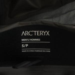 ARC’TERYX ゼータ ZETA SL JACKET マウンテンパーカー ロゴ S 黒 ブラック 21776 /AN70