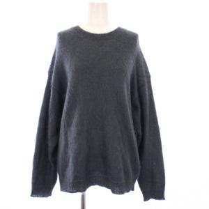 19AW SUPER KID MOHAIR KNIT P/O 1 グレー