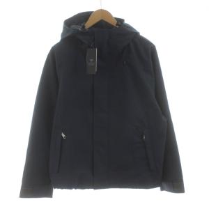 25SS LASKA AIR ラスカエアー パネルドジャケット ジップアップ S 紺 ネイビー 25011600206010