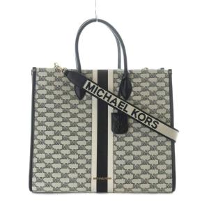 MIRELLA ミレラ NSトートバッグ 2way ショルダー ライトグレー 黒 ブラック 白 ホワイト