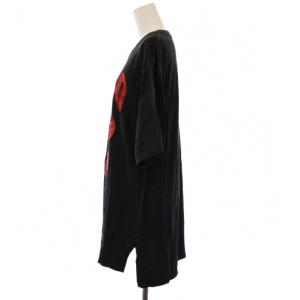 ANGLOMANIA Vivienne Westwood Tシャツ カットソー 半袖 クルーネック ロング ロゴプリント 38
