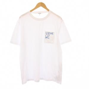 アナグラム 刺繍Tシャツ L ホワイト H526Y22X99