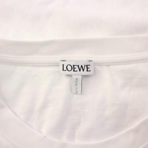 LOEWE アナグラム 刺繍Tシャツ L ホワイト H526Y22X99