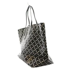 BY MALENE BIRGER アビゲイル Abigail トートバッグ アラビックフラワーパターン 白 ホワイト 黒 ブラック /SS