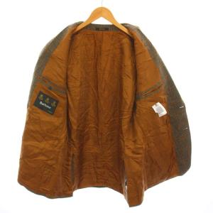 Barbour テーラードジャケット 54 ブラウン カーキ