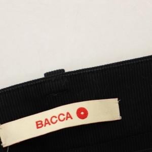 BACCA タック ワイドパンツ スラックス パンツ 34 黒 ブラック 35-04-21-04051 /G