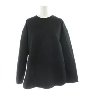 22AW ぬくぬくteeブラウス シャツ 長袖 F 黒 ブラック YR2211-139AW-2 /AP