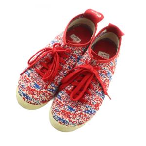 Onitsuka Tiger スニーカー シューズ US5 23.5cm 赤 青 白 TH703N /MI