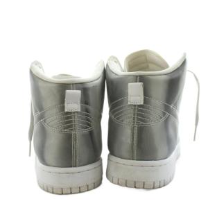 NIKE ×CLOT Dunk High Silver Flux スニーカー