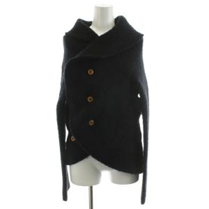 AD2002 多重人格期 ジャケット 変形 ウール アンゴラ混 M 黒 ブラック GG-J030 /AN21