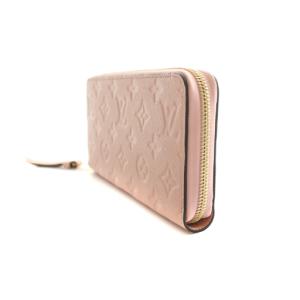 LOUIS VUITTON モノグラムアンプラント ジッピーウォレット 長財布 ピンク M64090