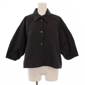 25SS FABRICA クロップドシャツ ブラウス 半袖 F グレー 25050900971020 /BM