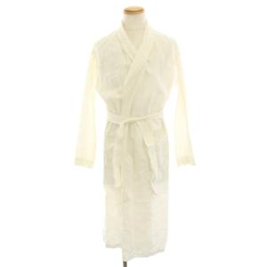 ALOHA STATE ガウンコート 麻 リネン ロング 白 ホワイト /HN