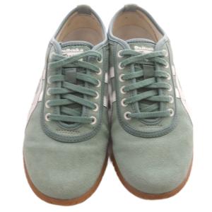 Onitsuka Tiger TSUNAHIKI スニーカー スエード 25cm 緑 グリーン 1183A085 /SR