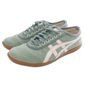 Onitsuka Tiger TSUNAHIKI スニーカー スエード 25cm 緑 グリーン 1183A085 /SR