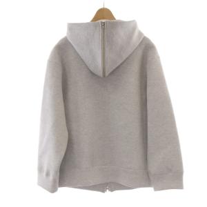 BEAUTY&YOUTH UNITED ARROWS フロントジップ フーディ パーカー ジップアップ  S グレー 長袖 1627-199-5311 /AU