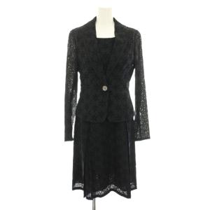 コレクション COLLECTION セットアップ 上下 テーラードジャケット シングル ワンピース ひざ丈