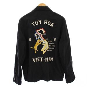 スーベニアジャケット 刺繍 L ブラック 51243