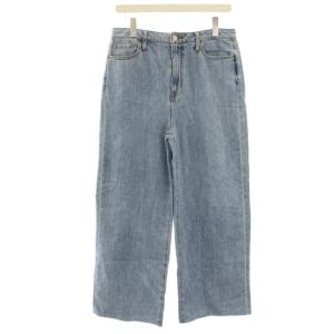 23SS WASHED 10 BANNY D デニムパンツ ジーンズ ワイド 42 水色 ライトブルー