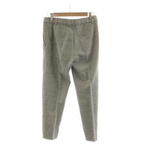 Max Mara テーパードパンツ スラックス 絹混 シルク混 38 グレー /RR
