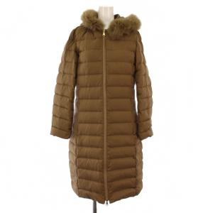 Canadian Colonial Down ダウンコート ロング フード ジップアップ ファー 36