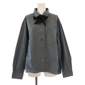 24AW CHANBRAY COTTON POPLIN ブラウス