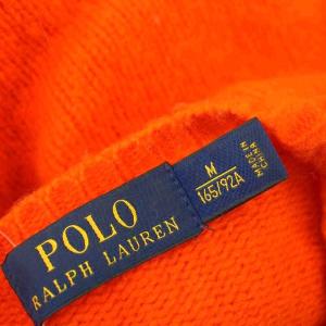 POLO RALPH LAUREN ニット 起毛カーディガン M オレンジ 211507198006 /G