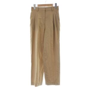 パンツ ウール 34 ベージュ 無地 /AP