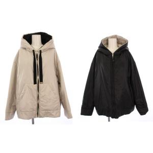 THE Cube. CAMELUXE リバーシブル 中綿ジャケット 40 ベージュ