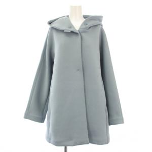 コーディガン スプリングコート フード S 水色 /TK