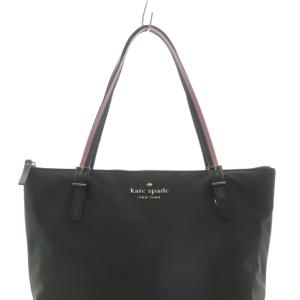 kate spade new york ショルダーバッグ ナイロン ロゴ トートバッグ 緑 グリーン /SR