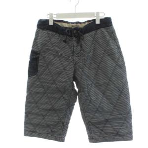 ハーフパンツ ボーダー 3 紺 ネイビー /AN30