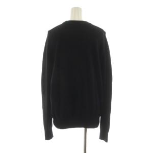 JOURNAL STANDARD relume ニット セーター 長袖 ロゴ カシミヤ混 F 黒 ブラック /AN58