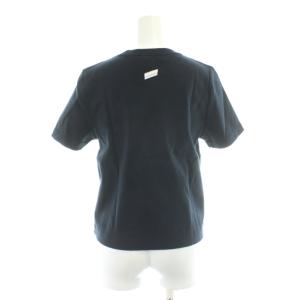 DOUBLE STANDARD CLOTHING Tシャツ 半袖 F 紺 ネイビー 白ロゴ /AP