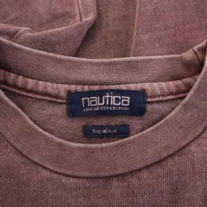 NAUTICA TOO HEAVY Pigment Dyed L/S Pocket Tee ピグメントダイロングスリーブTシャツ