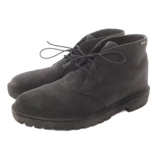 Clarks BEAMS チャッカブーツ ショートブーツ 黒 グレー /SR