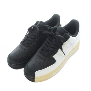NIKE AIR FORCE 1 LOW SPLIT WHITE BLACK