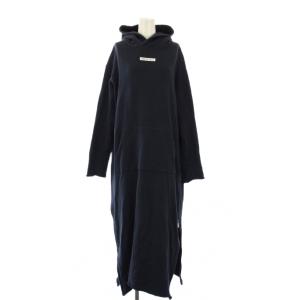 L'Appartement ワンピース プルオーバーパーカー マキシ ロング 長袖 スウェット 裏起毛