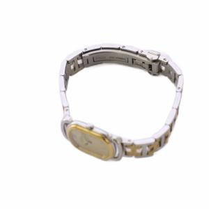 HERMES ラリー  腕時計 クオーツ ゴールドカラー シルバーカラー RA1.220