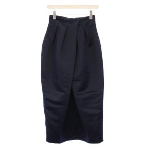HEAVY SATIN ORIGAMI SKIRT ヘビーサテンオリガミスカート タイト マキシ ロング