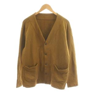 × ループウィラー REPOSE WEAR カーディガン 長袖 0 茶 ブラウン RW2173502 /AN70