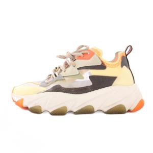 Eclipse エクリプス ローカットスニーカー シューズ 厚底 メッシュ 切替 36 マルチカラー /BB