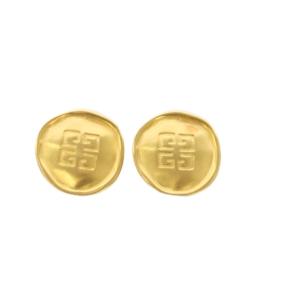 4G ロゴイヤリング ゴールドカラー /KH