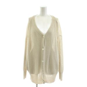 22SS カノコ2WAY Back開きカーディガン2 ベージュ 22080220202010 /AN43